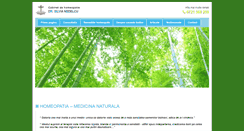 Desktop Screenshot of homeopatie-medicina-alternativa.ro